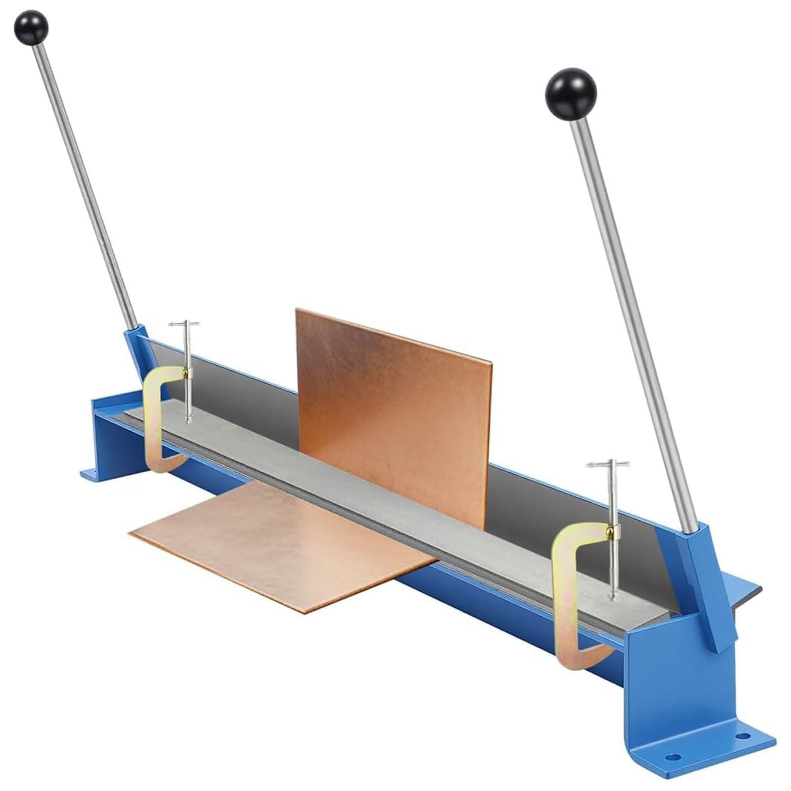 Eiwitany Industrial Manual Sheet Metal Hand Brake, Adjustable Bending Angle, Metalworking Folder for Thin Iron & Stainless Steel Sheets