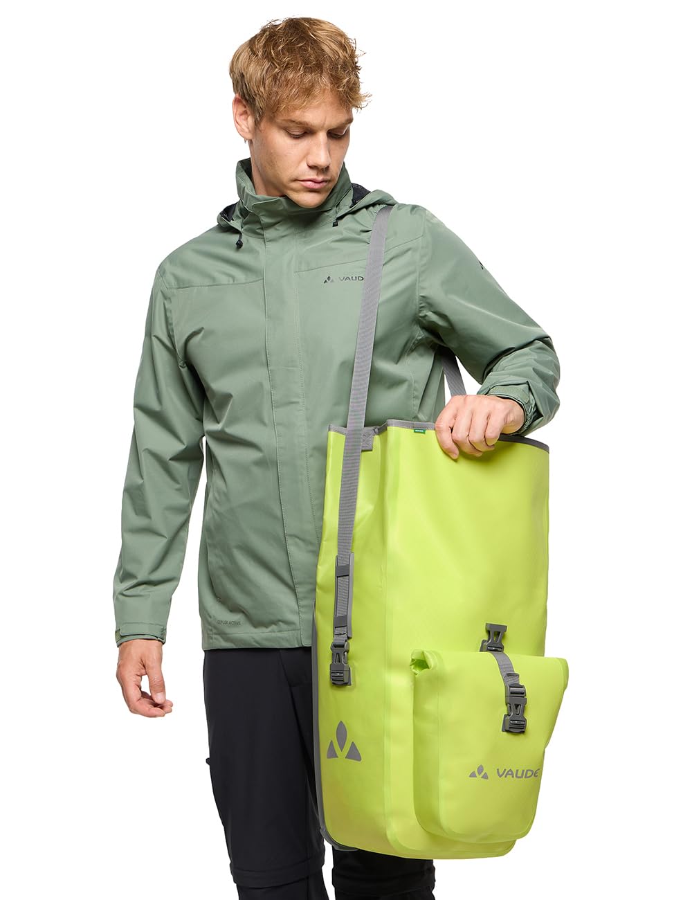 VAUDE Aqua Back Plus Radtaschen, Blue/metallic, 44 x 33 x 31 cm