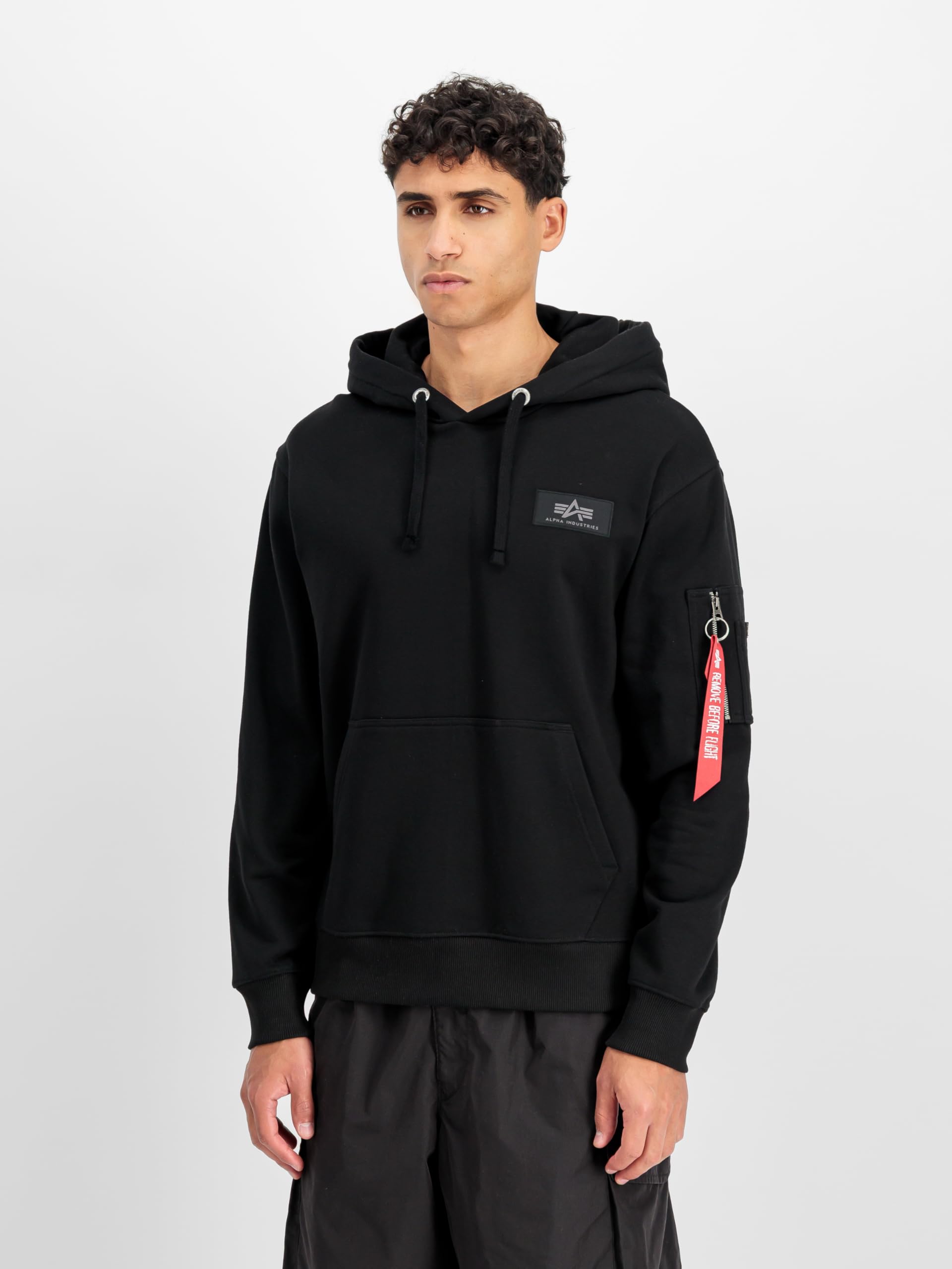 Alpha Industries Herren Backprint Mirror Camo Kapuzenpullover (1er Pack)