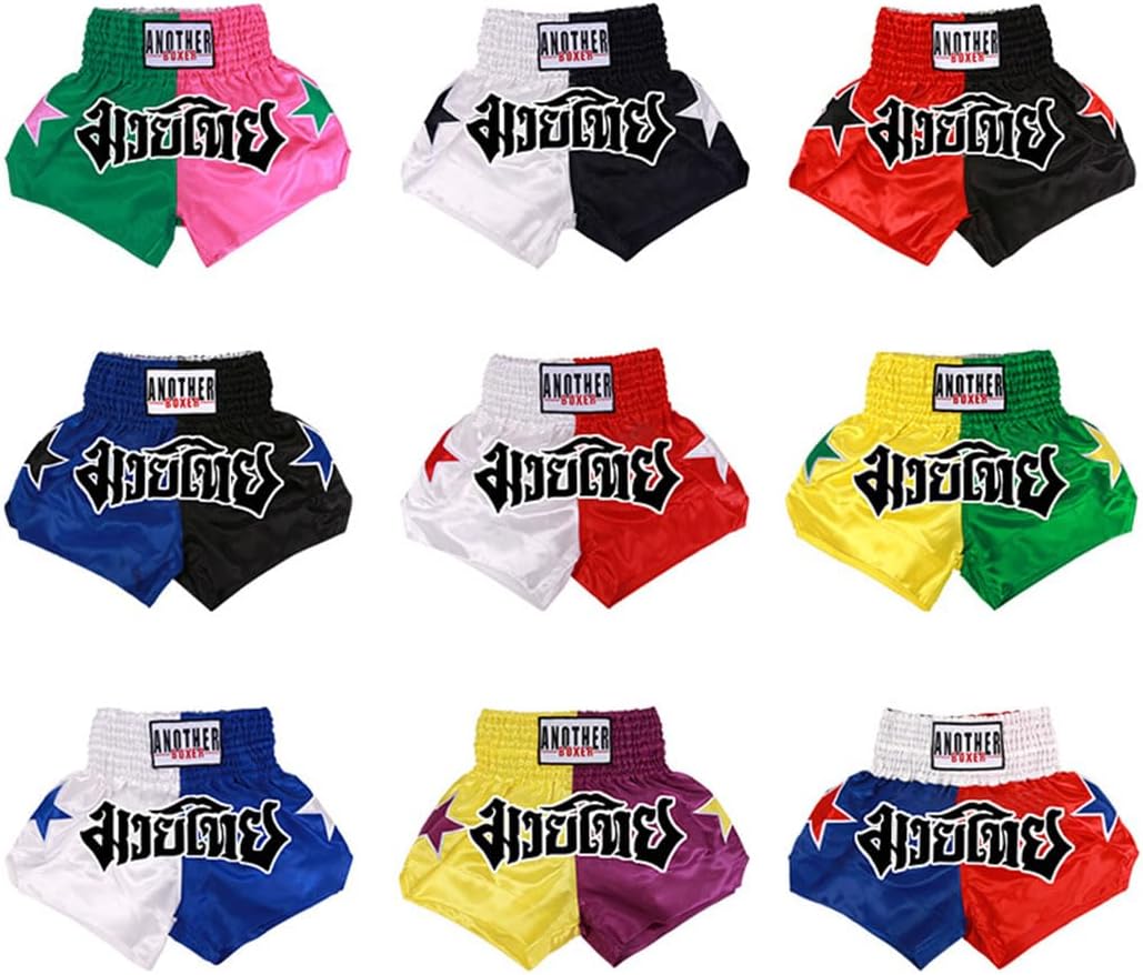 ZCFXJiTuanYZ MMA Fighting Shorts Boxing Training Pants Men's Fitness Sportswear(NO.7)