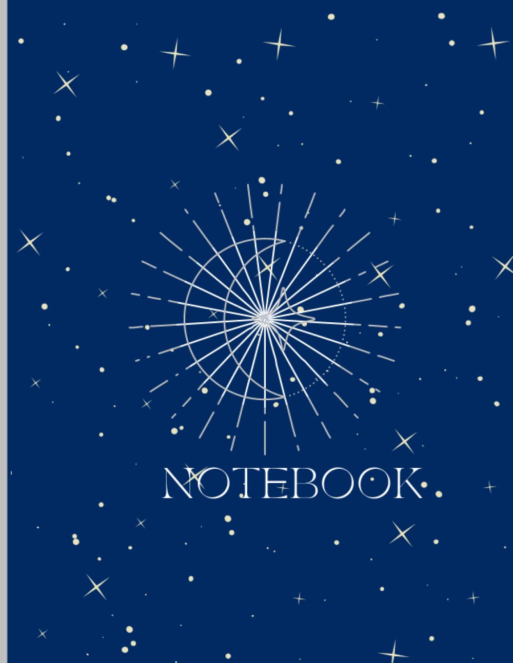 NOTEBOOK- Mystic Print- Composition Notebook- College Ruled- 150 pages- Large 8.5 x 11 (Notebooks-Large 8.5x 11 Composition Notebooks- Unique Prints) Notebook-Floral Print-Composition Notebook-College Ruled-150 pages-Large 8.5 x11 (Notebooks-Large 8.5x 11 Composition Notebooks- Unique Prints)