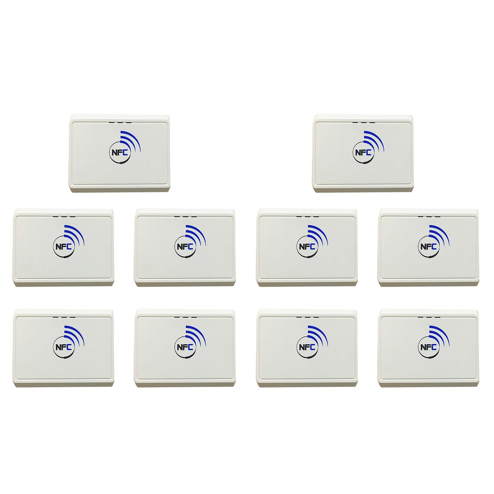 10X Lector de Tarjetas RFID Inalámbrico con Bluetooth y Bluetooth para Android, NFC, Sin Contacto, 13,56 MHz (ACR1311)