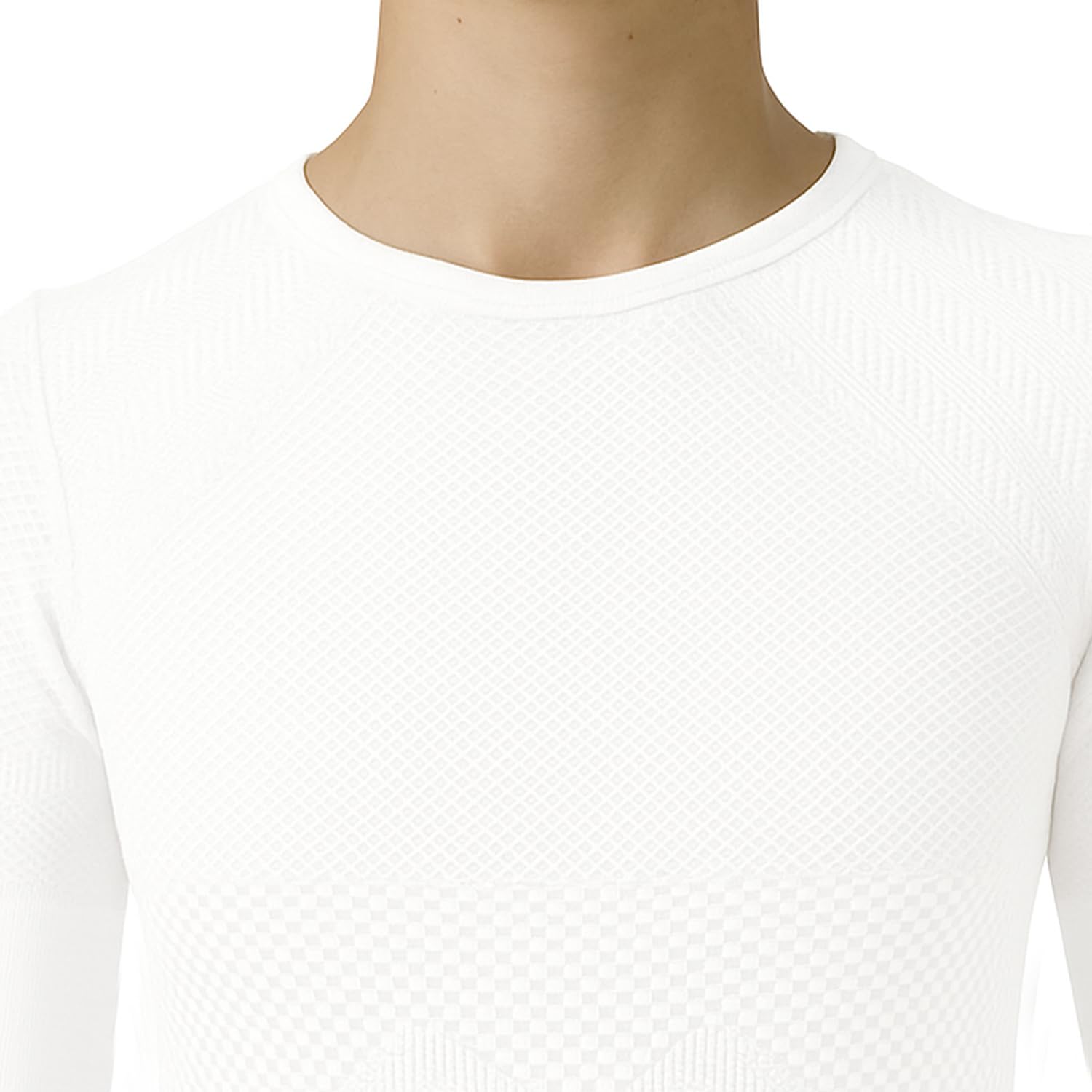 Risalti Maglia Termica Donna Manica Lunga Energy - Intimo Termico Traspirante a Compressione, Senza Cuciture ed Etichette per Sci, Trekking, Running, Ciclismo - Made in Italy