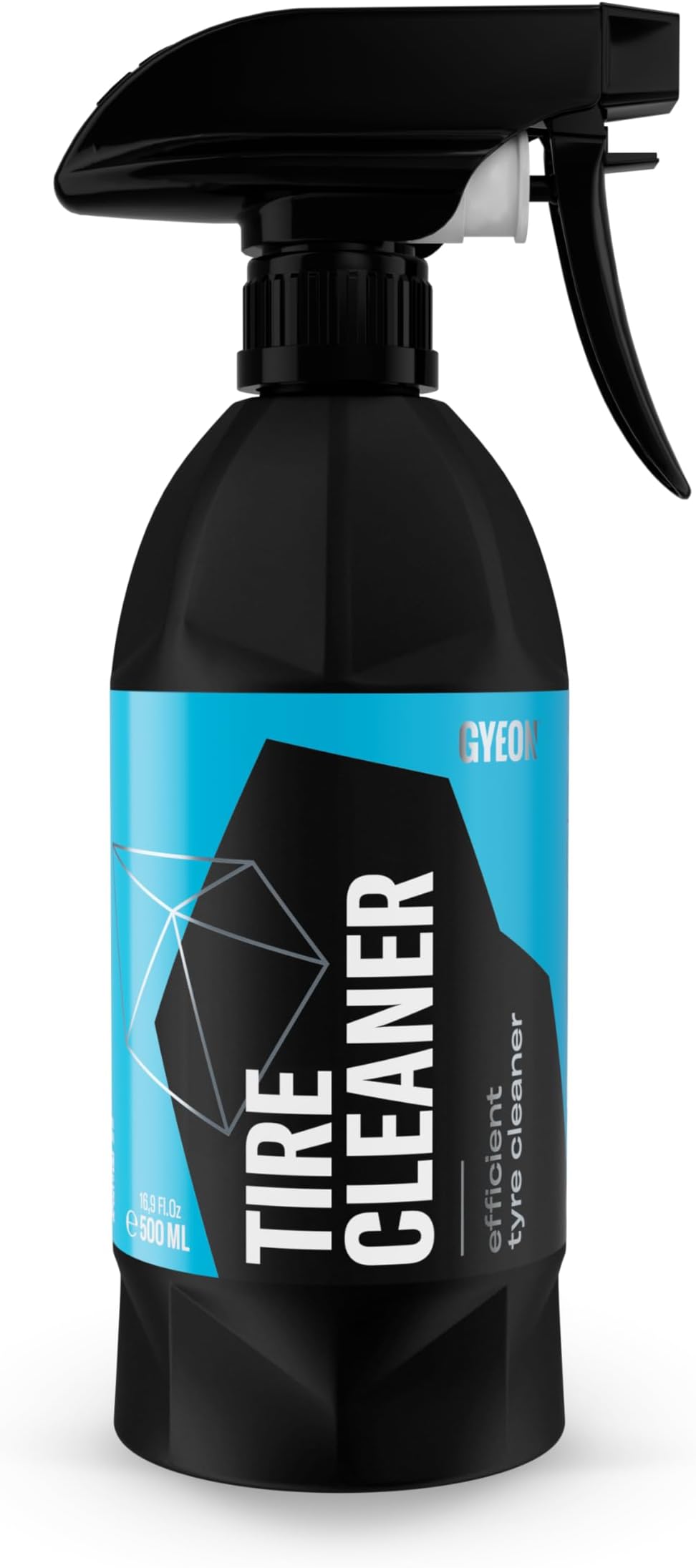 Gyeon Tire Cleaner 500ml - Rubber Deep Cleaner - Remove Old Dressings Easily - Deep Clean Tires and Trim - Safe on All Wheel and Rubber Finishes
