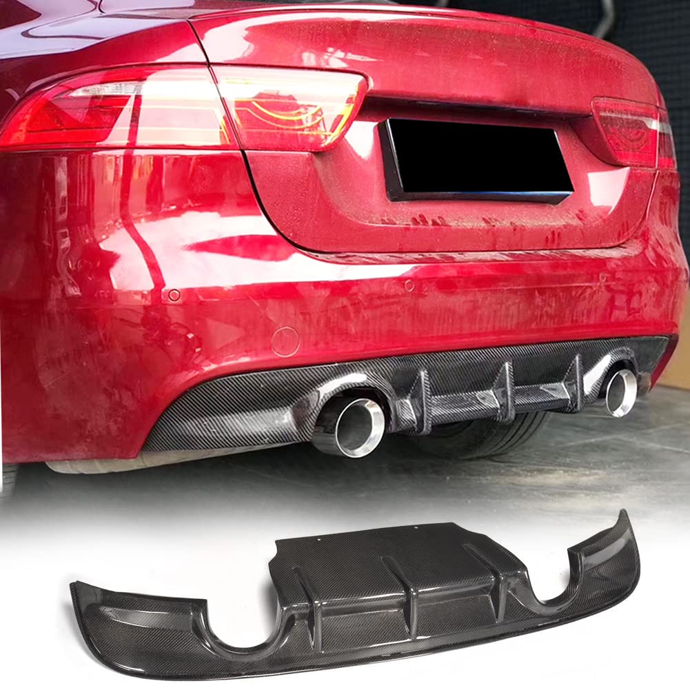 Jaguar XE (X760) Dual Style Carbon Fibre Rear Diffuser , 56 OFF