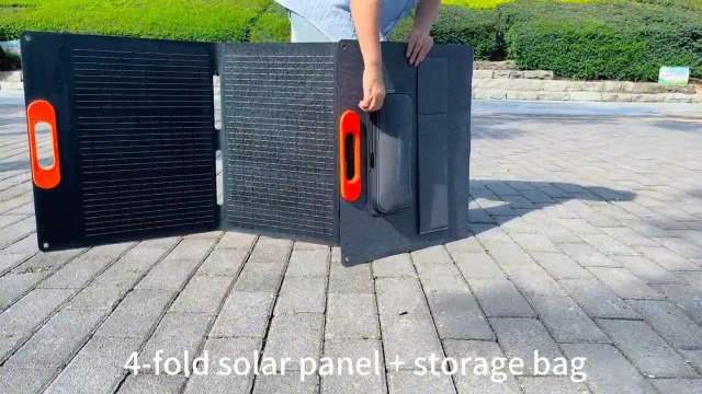 Amazon | VLAIANソーラーパネル 折りたたみ 100W 防水 IP65 単結晶