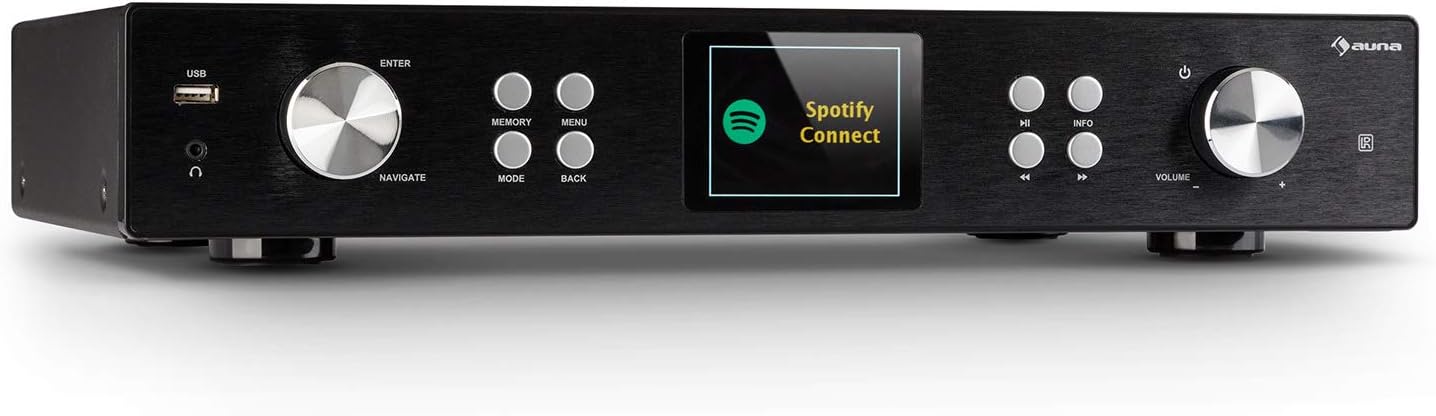 sistema musicale per la casa con lettore cd am fm radio e bluetooth