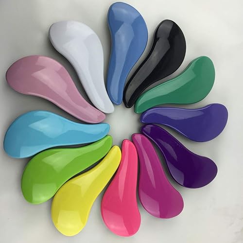 Miniatura 4 de Cepillos desenredantes para cabello rizado, recto, ondulado, húmedo y seco, grueso o delgado, para mujeres, hombres, niños, cepillo para el cabello,