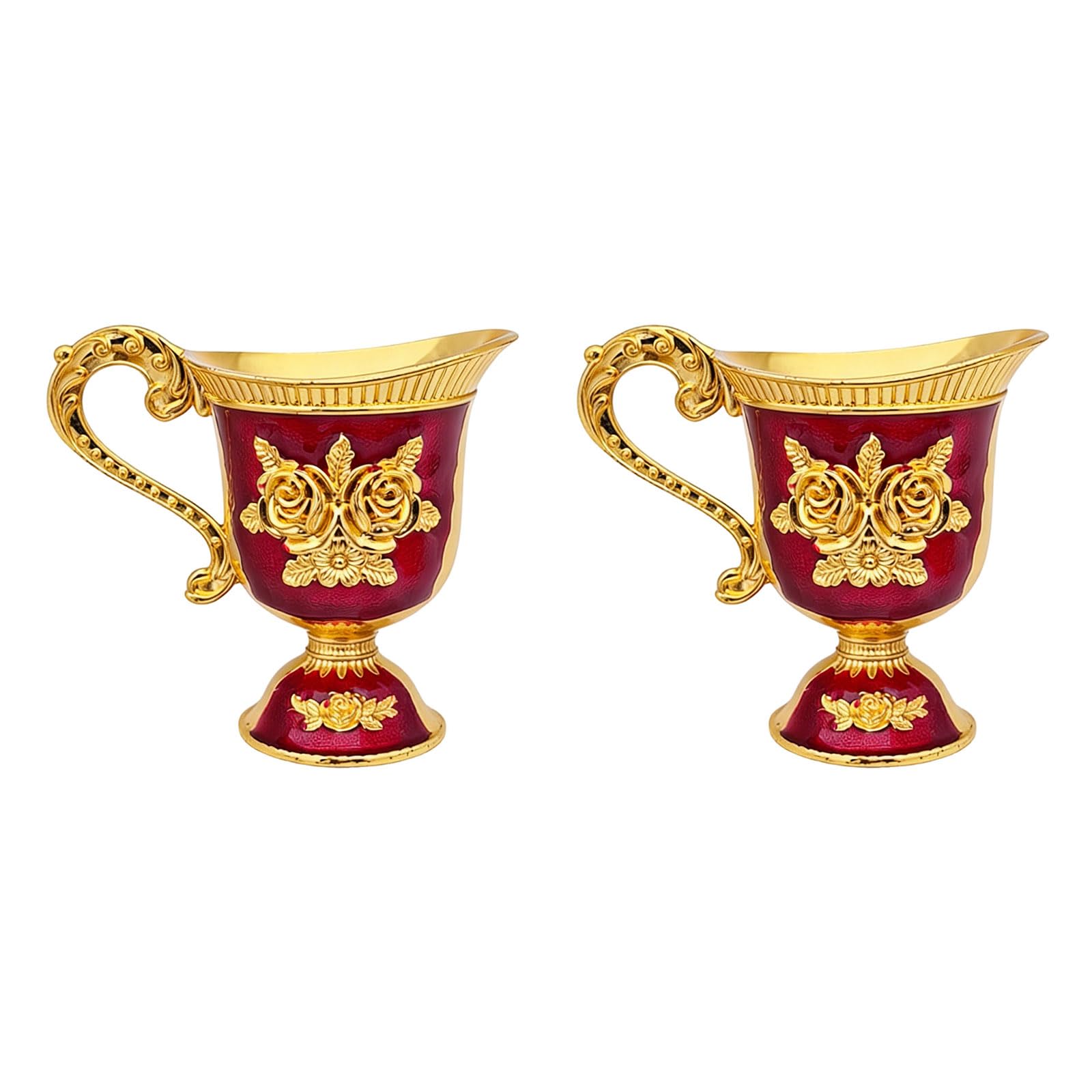 Tsophreniq Luxury Metal Goblet Featuring Ornate Designs Suitable for Weddings and Dining Historic Drinking Cup