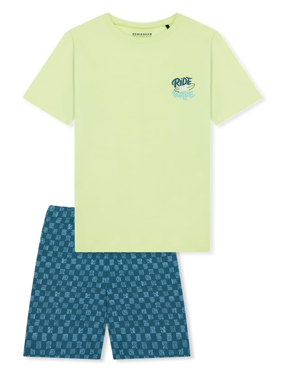 Schiesser Nightwear 2 Set di Pigiama Bambini e Ragazzi
