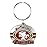 San Francisco 49ers Oval Carved Metal Key Chain