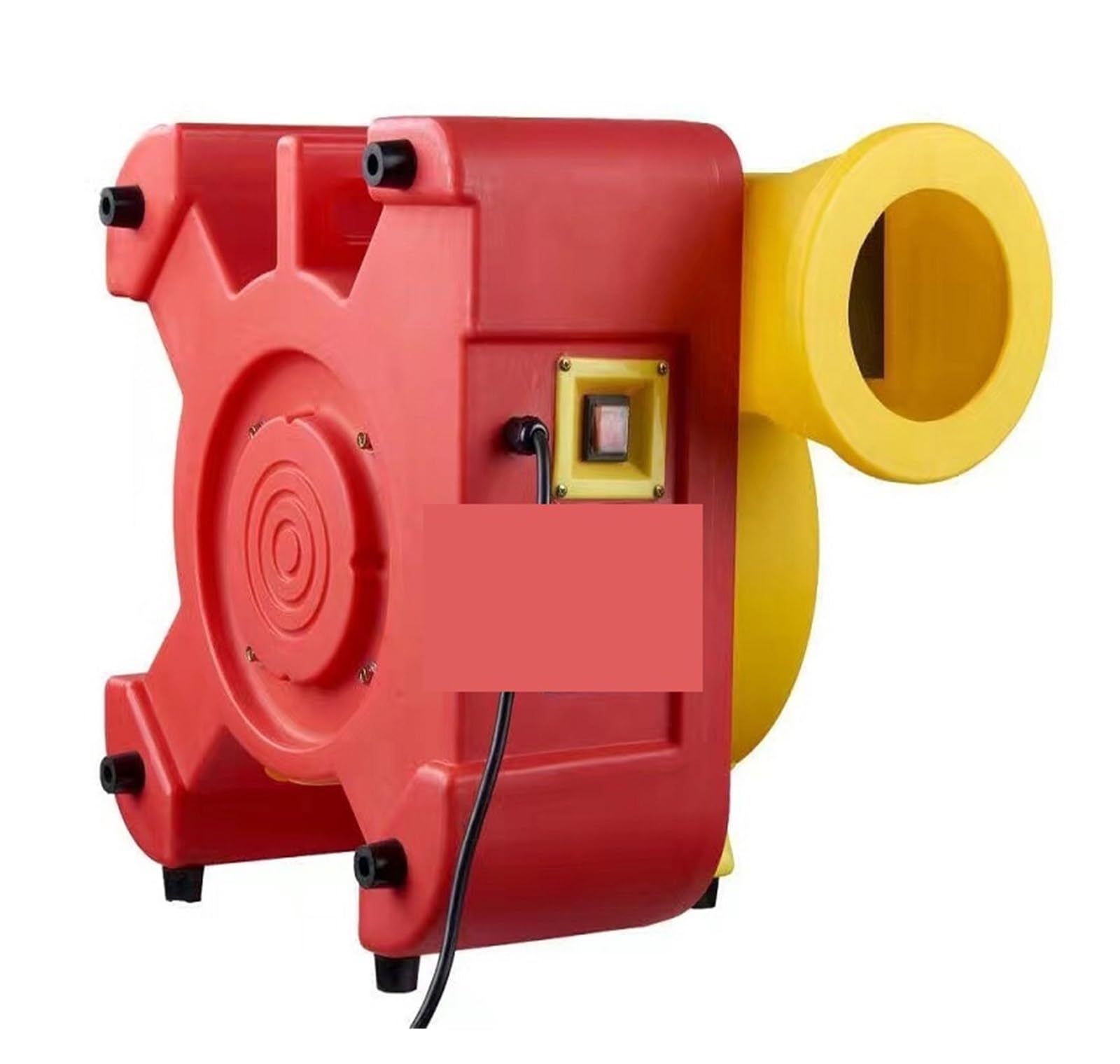 Ventilatore Centrifugo, 1100/1500W Piccolo ventilatore elettrico di scarico della polvere, ventilatore centrifugo modello gonfiabile, pompa dell'aeratore(1100W)