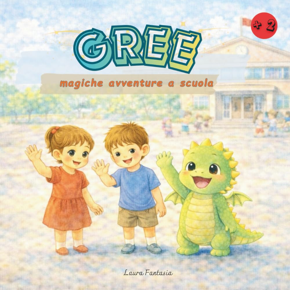 Gree - magiche avventure a scuola: libro illustrato per bambini piccoli sull'altruismo e la condivisione