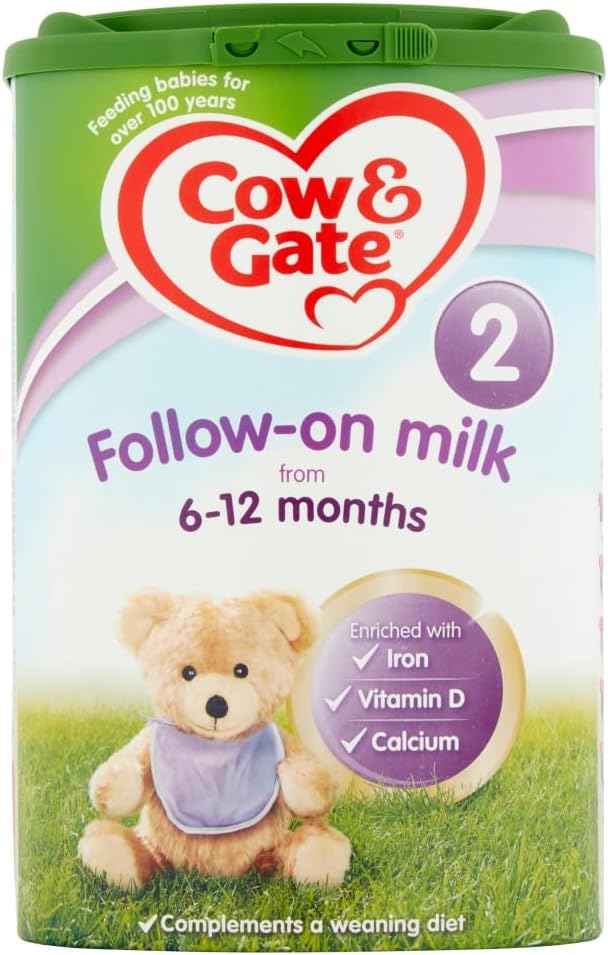 Cow & Gate 2 Follow On Baby Milk Powder Formula, 6-12 Months, 800g