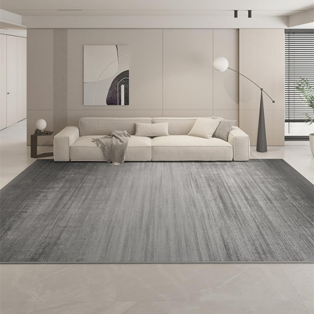 Tapis de salon moderne lavable pour un entretien facile au quotidien