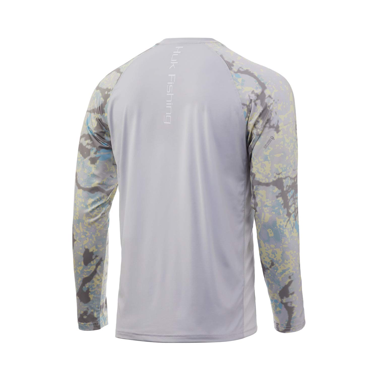 HUK Mossy Oak Double Header Manga Larga Hombre