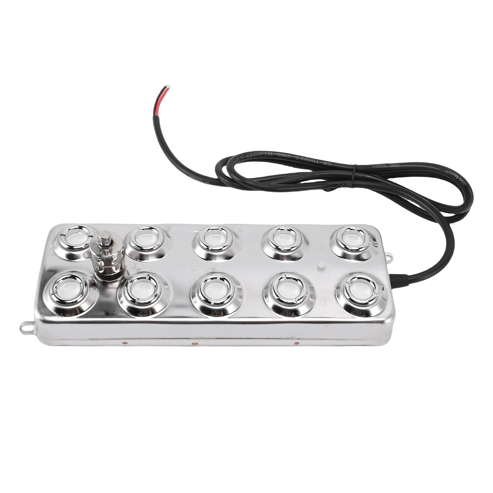 Sorandy Nebulizzatore Ad Ultrasuoni, Nebulizzatore Ad Ultrasuoni Silenzioso a 10 Teste con Cavo 5 M, Umidificatore per Giardinaggio e Laghetto