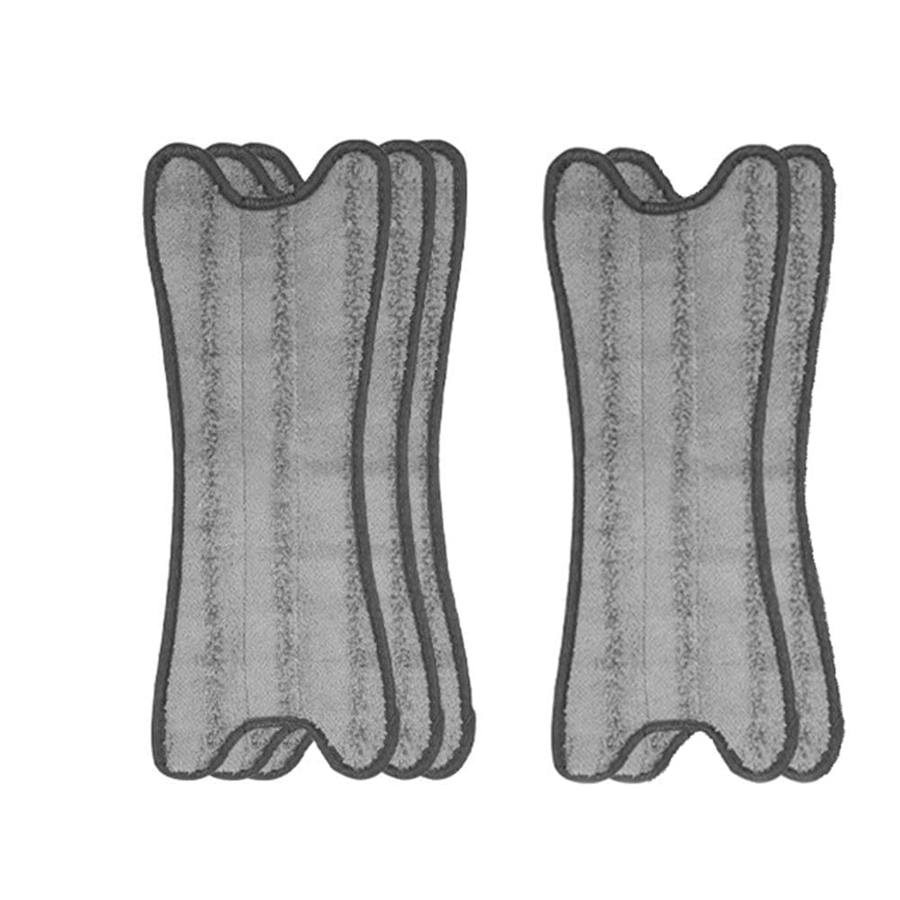 Boniry 2 PCS X Mop Reusable Original Pads for Self-Wringing Flipping Microfiber Flat Floor X Shape Mop Microfiber Refill (X-MOP Pads, 2)