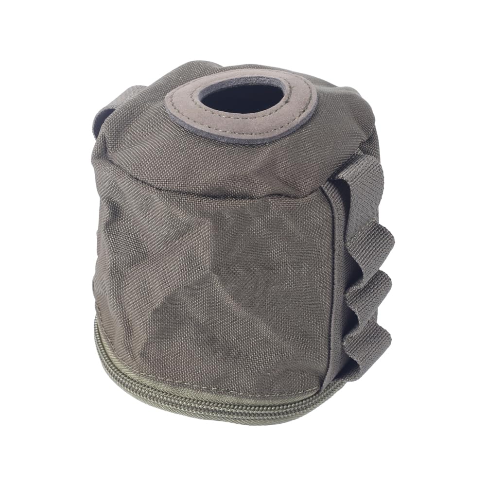 Dongker Grey Tactical Toilet Paper Holder,Waterproof Roll Tissue Case With Molle Mount Side Webbing For Camping, Hiking,Bathroom