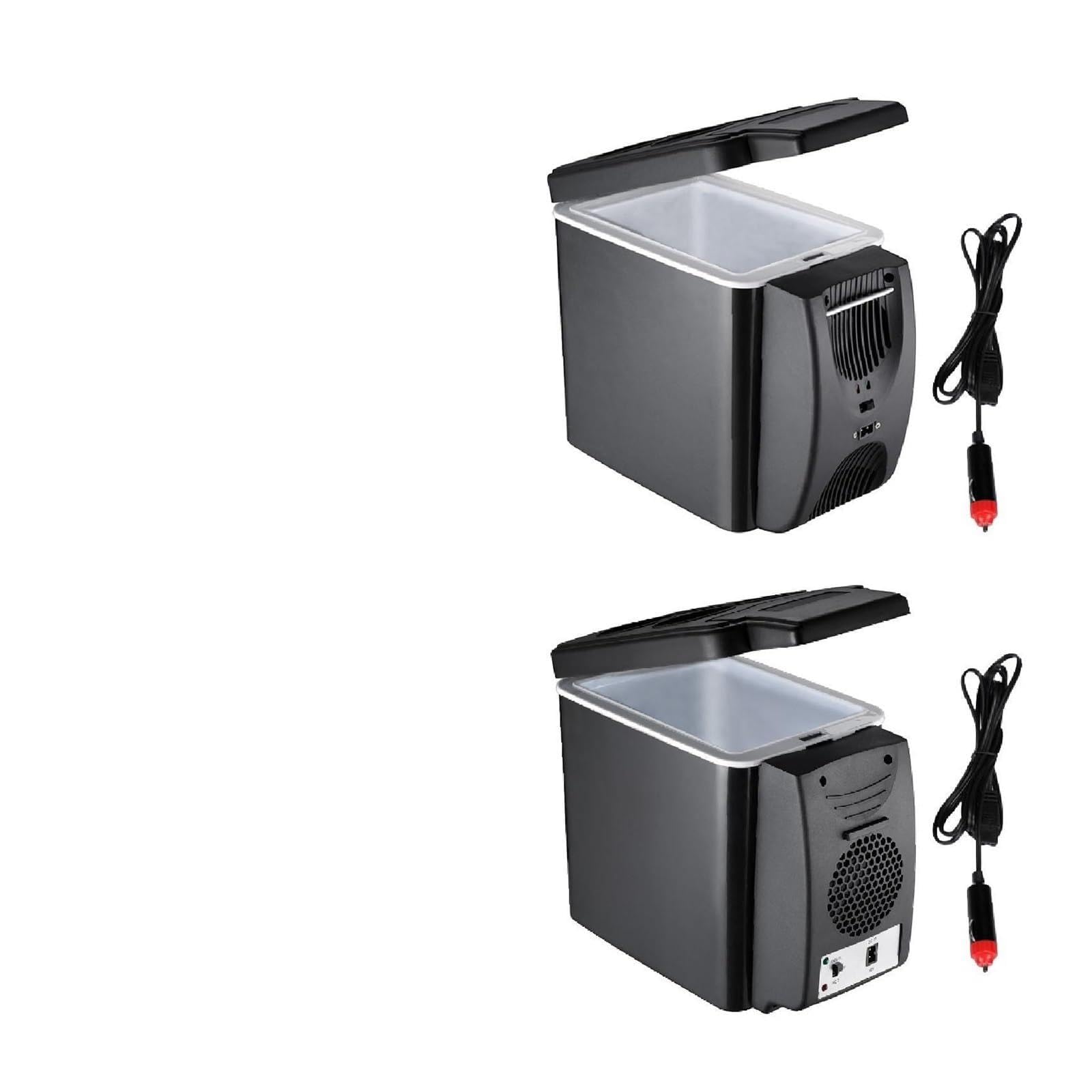 Refrigerador portátil pequeño for Coche, for Acampar, Dormitorio, vehículo, Mini refrigerador(Single Hole)