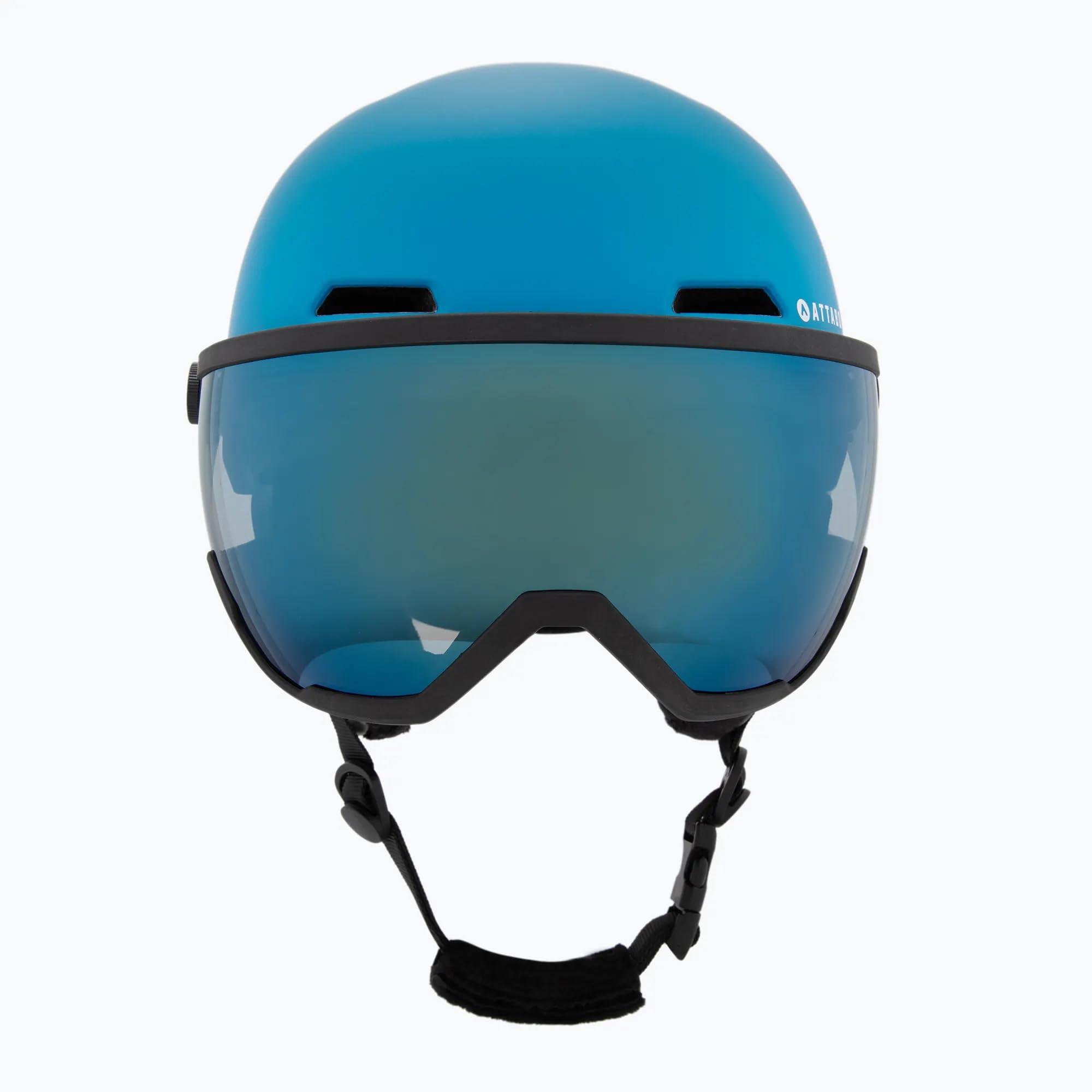 ATTABO Avens 2.0 Jr Visor dziecięcy kask narciarski z wizjerem – In-Mold, powłoka przeciwmgielna i lustrzana S2, aktywna wentylacja, do jazdy na nartach i snowboardzie 51 cm – 54 cm