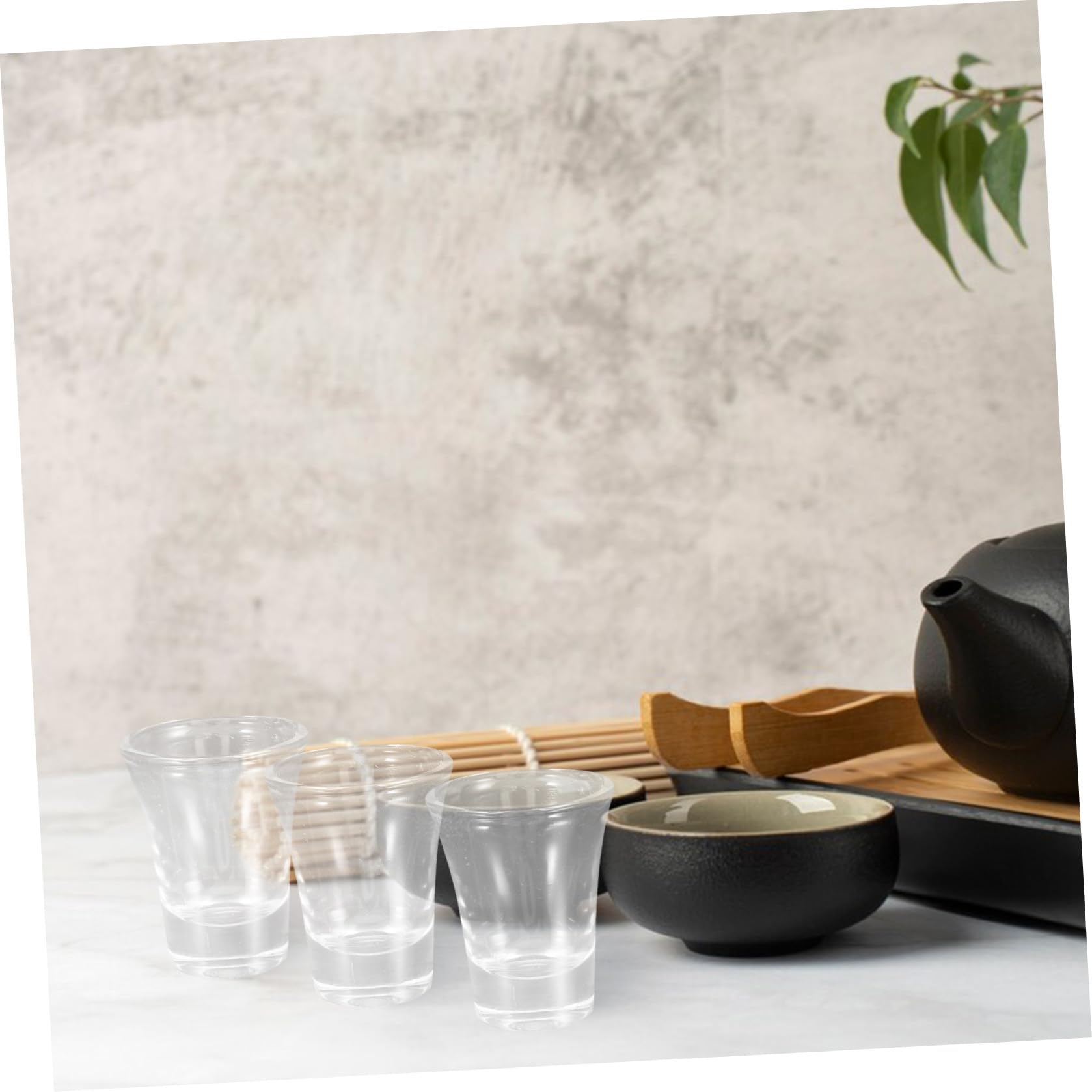 Verres à Shot de Saké 15 Ml en Verre Robuste Transparent, Mini-calices de Communion pour Cérémonies Religieuses à Domicile, Ensemble 24 Pièces Portables pour Dégustation et Usage