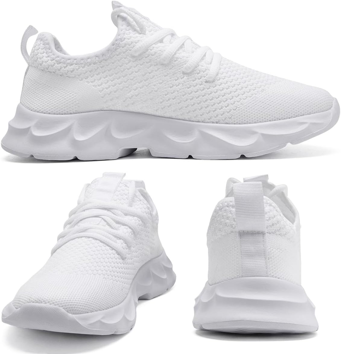 Womens Tennis Shoes Sneakers Walking Running Gym Athletic Slip Resistant Shoes Casual Workout Shoes for Women Lightweight Breathable Comfortable - Image 5