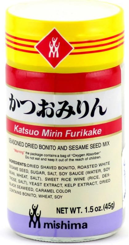 Katsuo Mirin Furikake Dried Bonito and Sesame Seed Mix Rice Seasoning