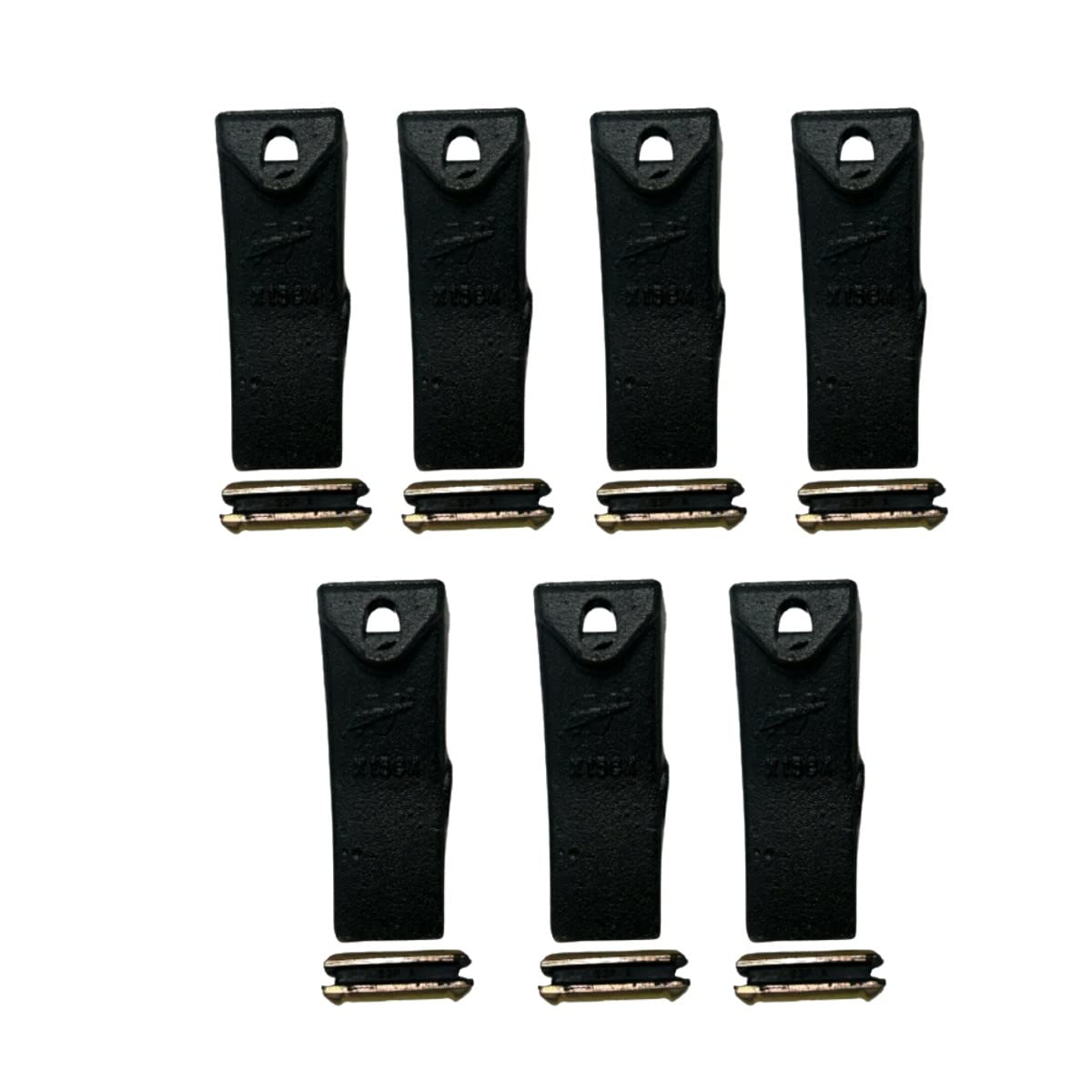 6737325 X156X Bucket Tooth Teeth 6737326 Flex Pin 23P Fits for Bobcat Style (7)