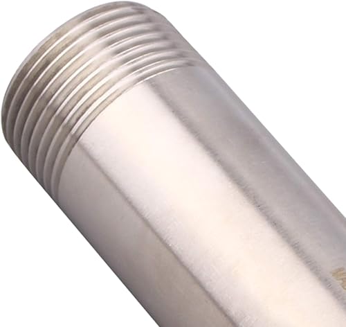 Miniatura 63 de 1/2" X 1/2" NPT Macho NPT Acero Inoxidable 304 Acoplamiento De Tubo De Acoplamiento De Acoplamiento De Tubo De Montaje 4" Longitud