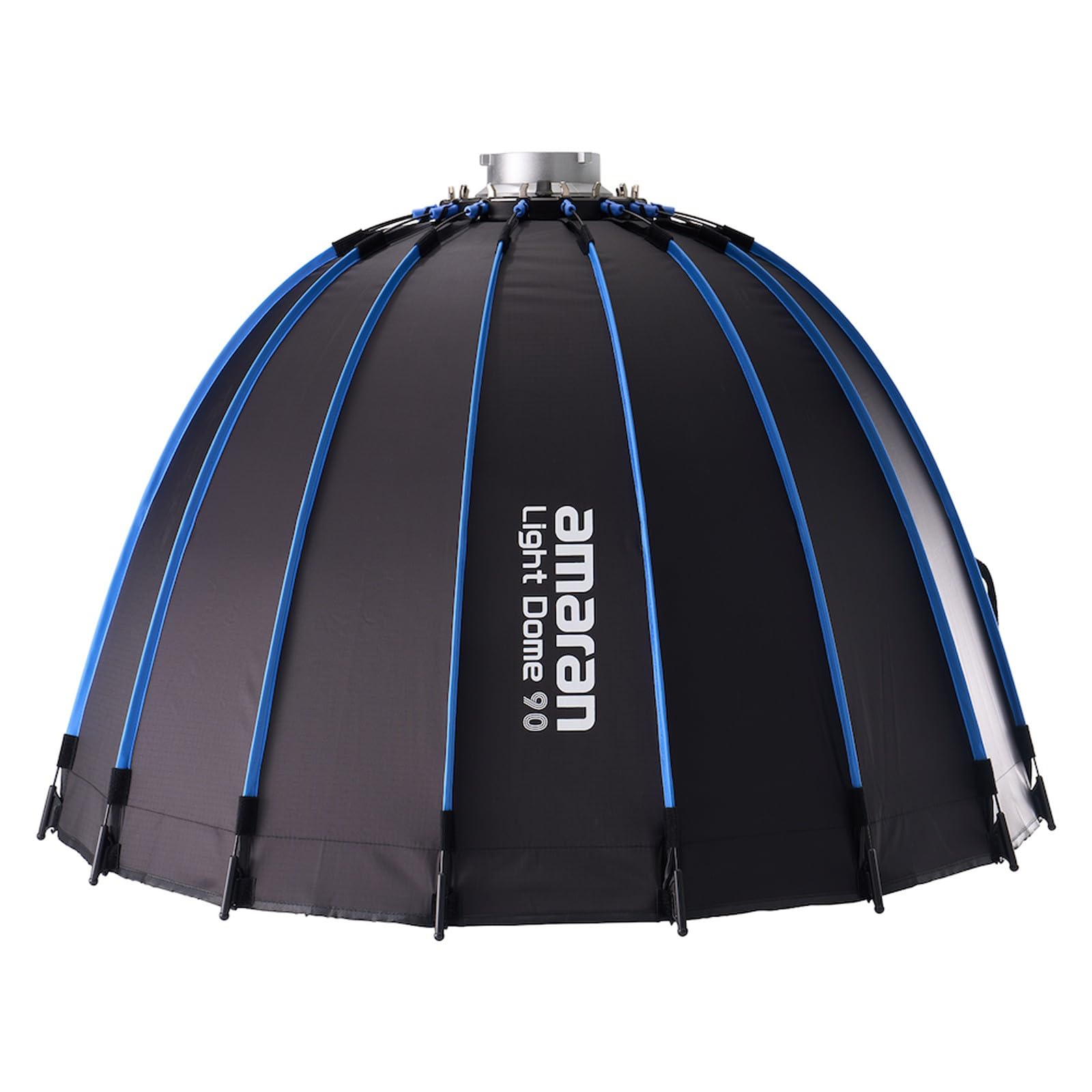 Amaran Light Dome 35,4"/90cm Parabolic Softbox, libération Rapide avec diffuseurs/Grille/Sac pour éclairage continu à Monture Bowens Compatible avec Amaran 300C/150c/200x S/300c, par Aputure