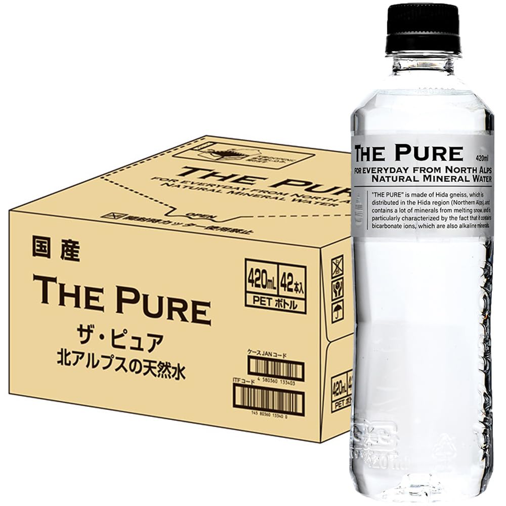 天然水 ミネラルウォーター THE PURE ザピュア 北アルプスの天然水 42…