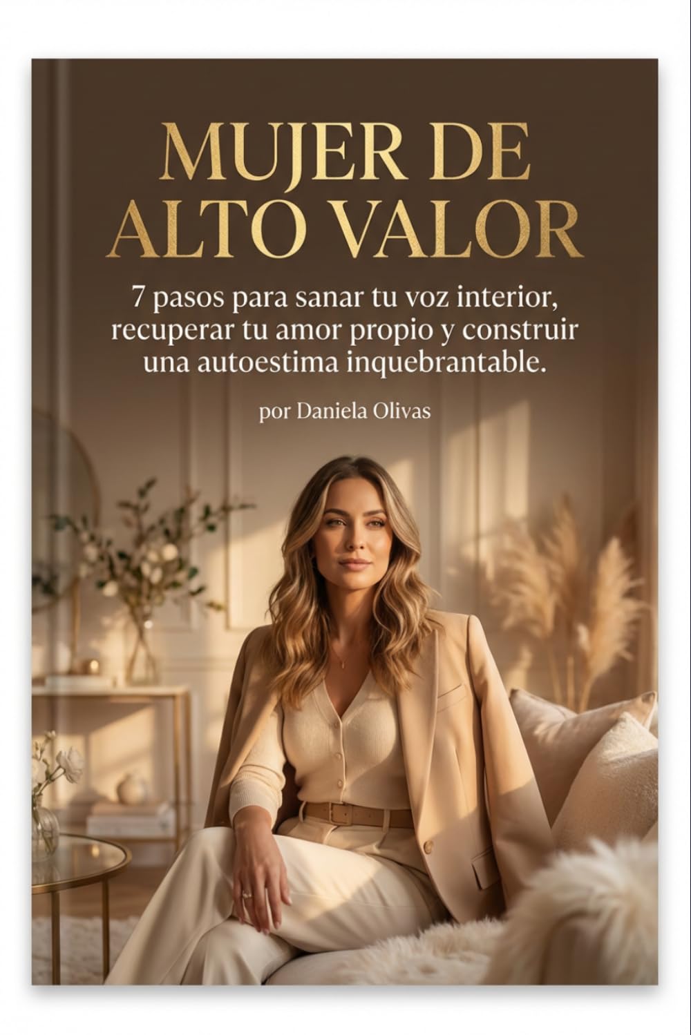 Mujer de Alto Valor 7 pasos para sanar tu voz interior, recuperar tu amor propio y construir una autoestima inquebrantable.