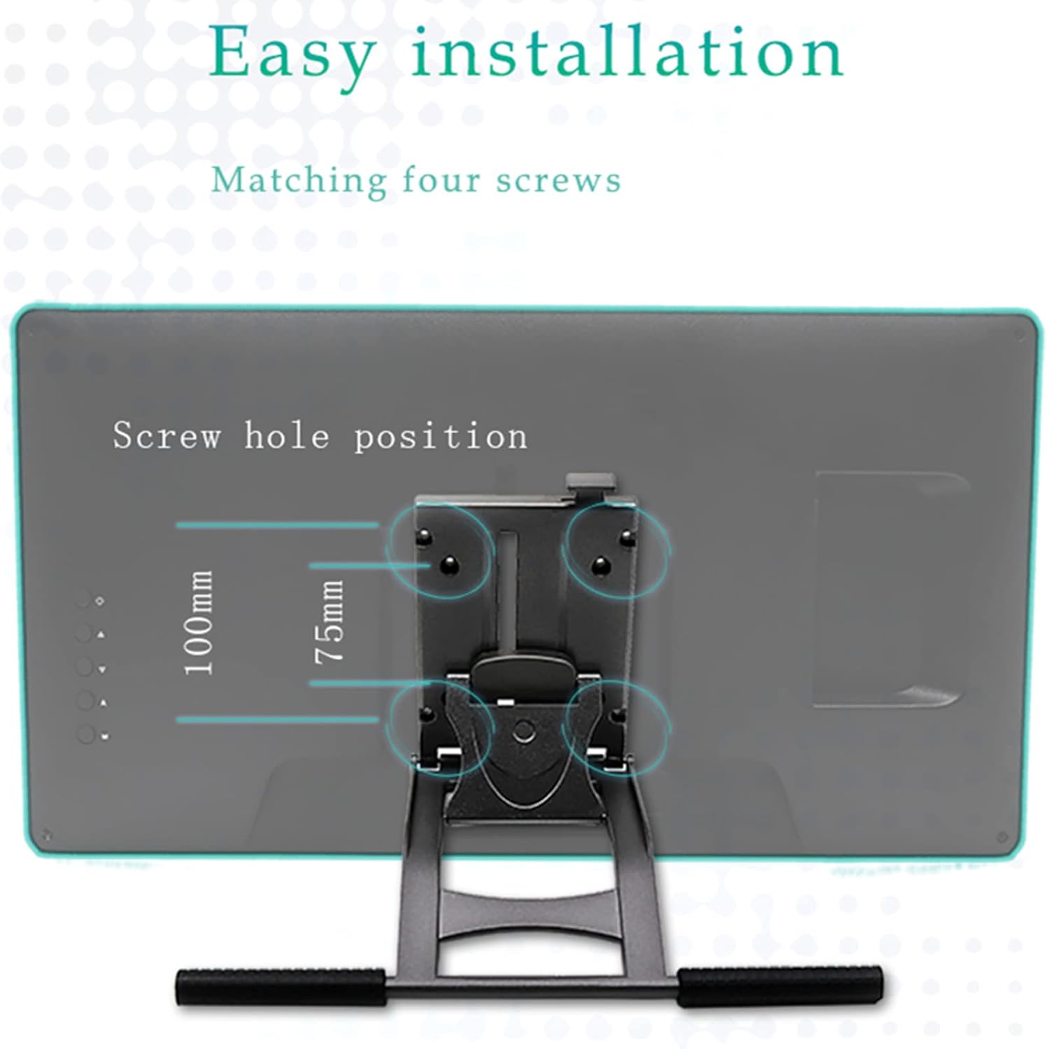 Monitor Stand, 13-27inch Mounted LCD Holder Desk Stand Table Stand