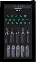 Cervejeira Suggar 98L 220v Preto Porta de Vidro