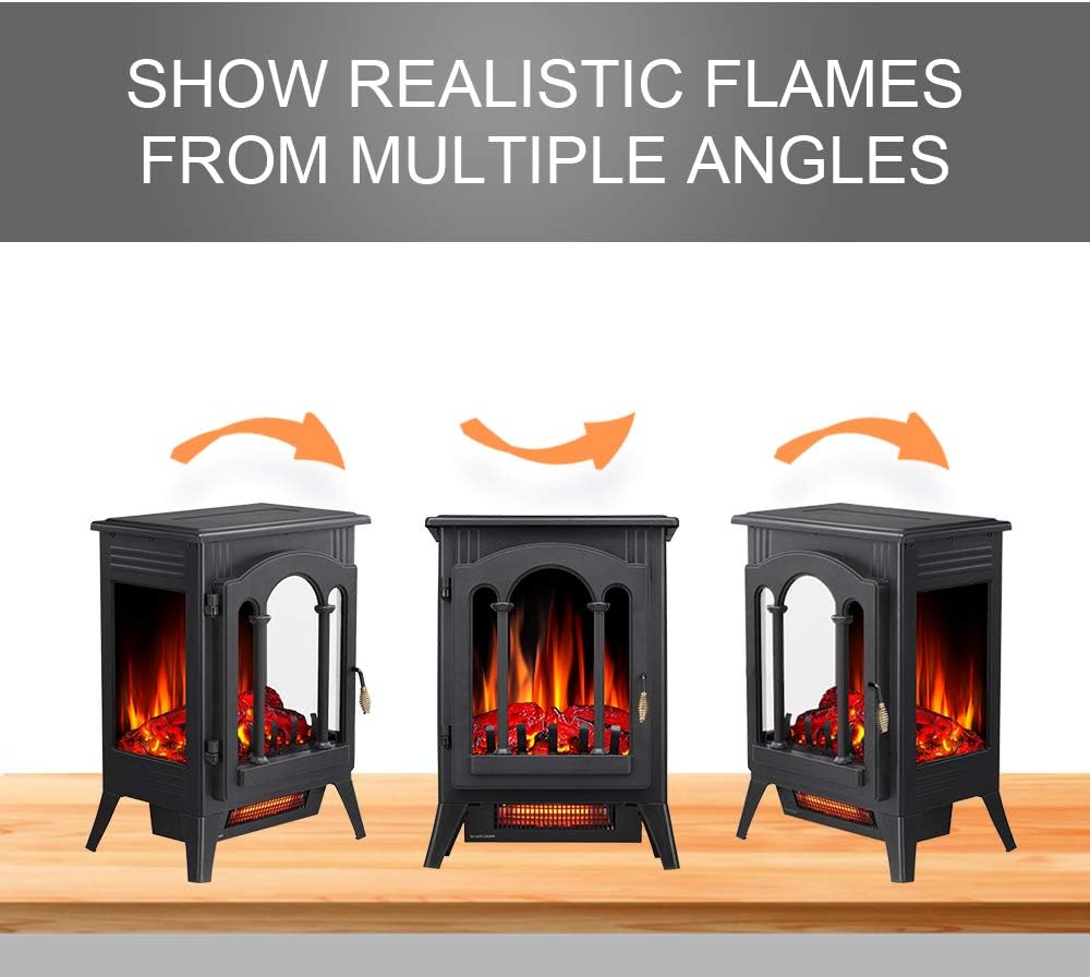 🛒 Crаzу Dеаlѕ Kismile 3D Infrared Electric Fireplace Stove, Freestanding Fireplace Heater With Realistic Flame Effects, Portable Indoor Space Heater With Overheating Safety System, Adjustable Brightness (16.3 inch) Gеt Pорulаr оƒƒеr Kismile 3D Infrared Electric Fireplace Stove, Freestanding Fireplace Heater With Realistic Flame Effects, Portable Indoor Space Heater With Overheating Safety System, Adjustable Brightness (16.3 inch)