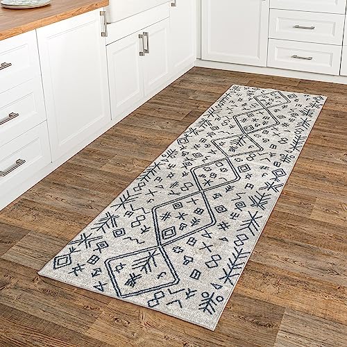 nuLOOM Paige Machine Washable Moroccan Motif Runner Rug, 2' 8