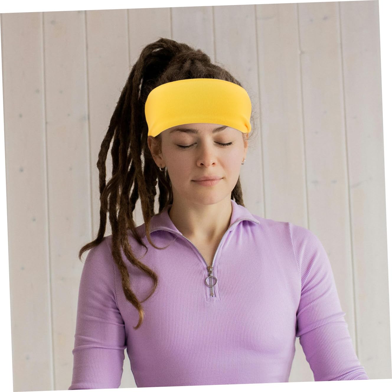 Ipetboom Fascia da Yoga Traspirante 10pezzi Fasce per Allenamento Sportivo Antiscivolo Donna Uomo Fitness