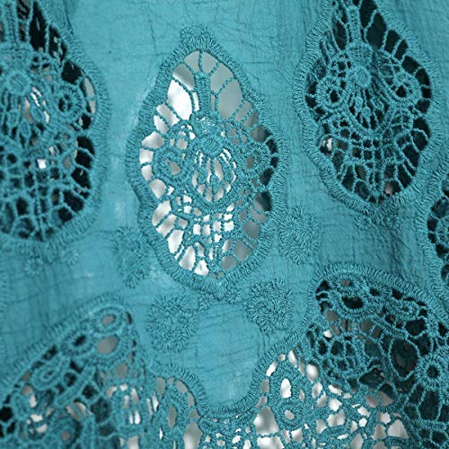 Image of JASTIE Women Open Stitch Cardigan Boho Sleeveless Hippie Summer Hollow Out Solid Crochet Vest
