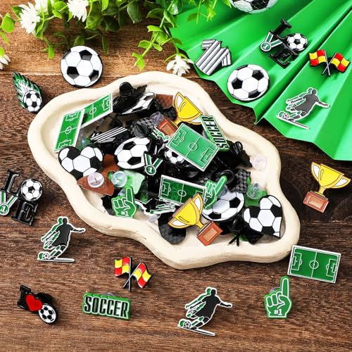 Image of Knitgrip 60 Pcs Football Softball Soccer Volleyball Baseball Enamel Pins Bulk Sport Trading Lapel Pin Senior Night Party Favors for Hat Shirt Backpack Sport Player Award Gift, 12 Style