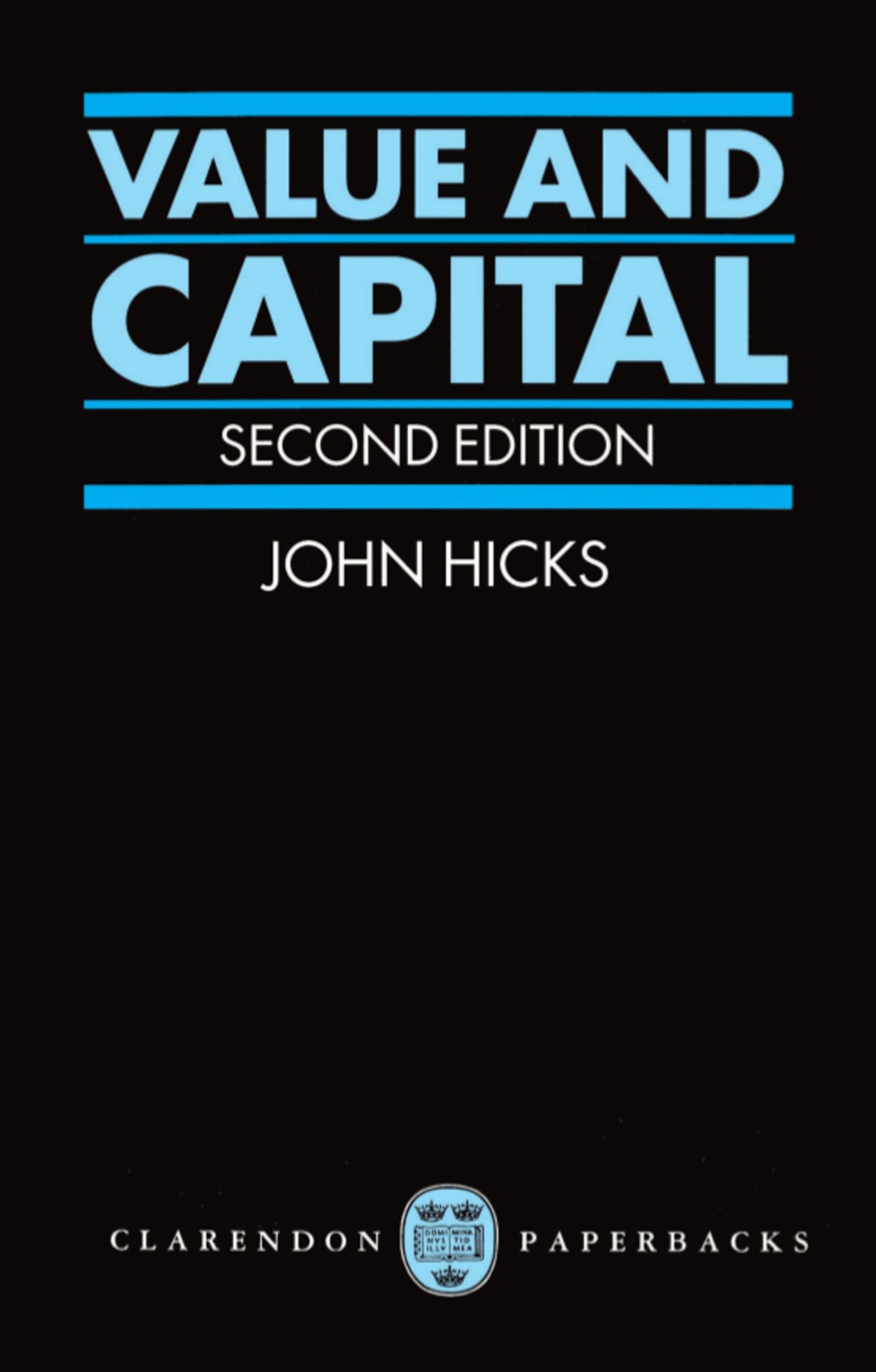 Amazon | Value and Capital | Hicks, John | Economics