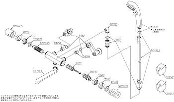 Amazon | TOTO 浴室用水栓 TMY240EW (エアインクリックシャワー