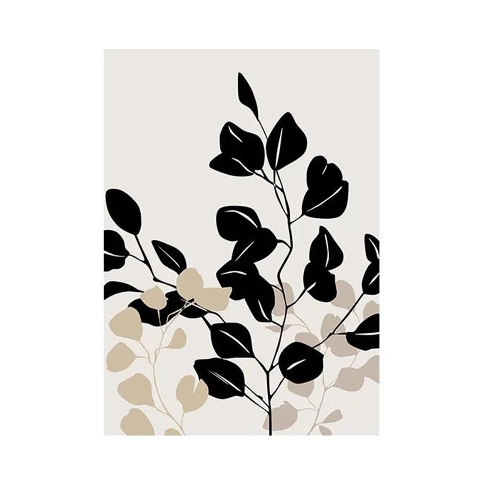 XENITE Wall Art Canvas Prints Abstract Minimalism Wall Art Posters No Frame Nordic Canvas Painting Prints Pictures For Bar Hotel Living Home Decor(C,40x60cm)