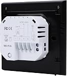 Thermostat intelligent avec écran tactile Design circulaire élégant pour un chauffage efficace au sol d'eau dans l'environnement de confort à la maison