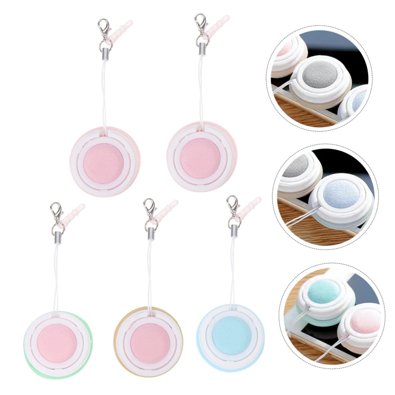 Didiseaon 25piezas Paquete De Paños De Microfibra Para Limpieza De Pantallas y Lentes Limpiador Suave Para Gafas y Dispositivos Electrónicos Aleatorios
