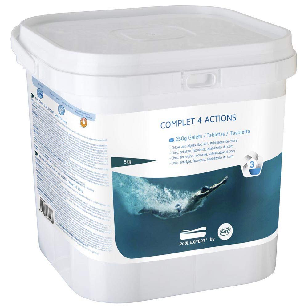 Gre 76006 - Trattamento 4 Azioni 5kg, pastiglie da 250g