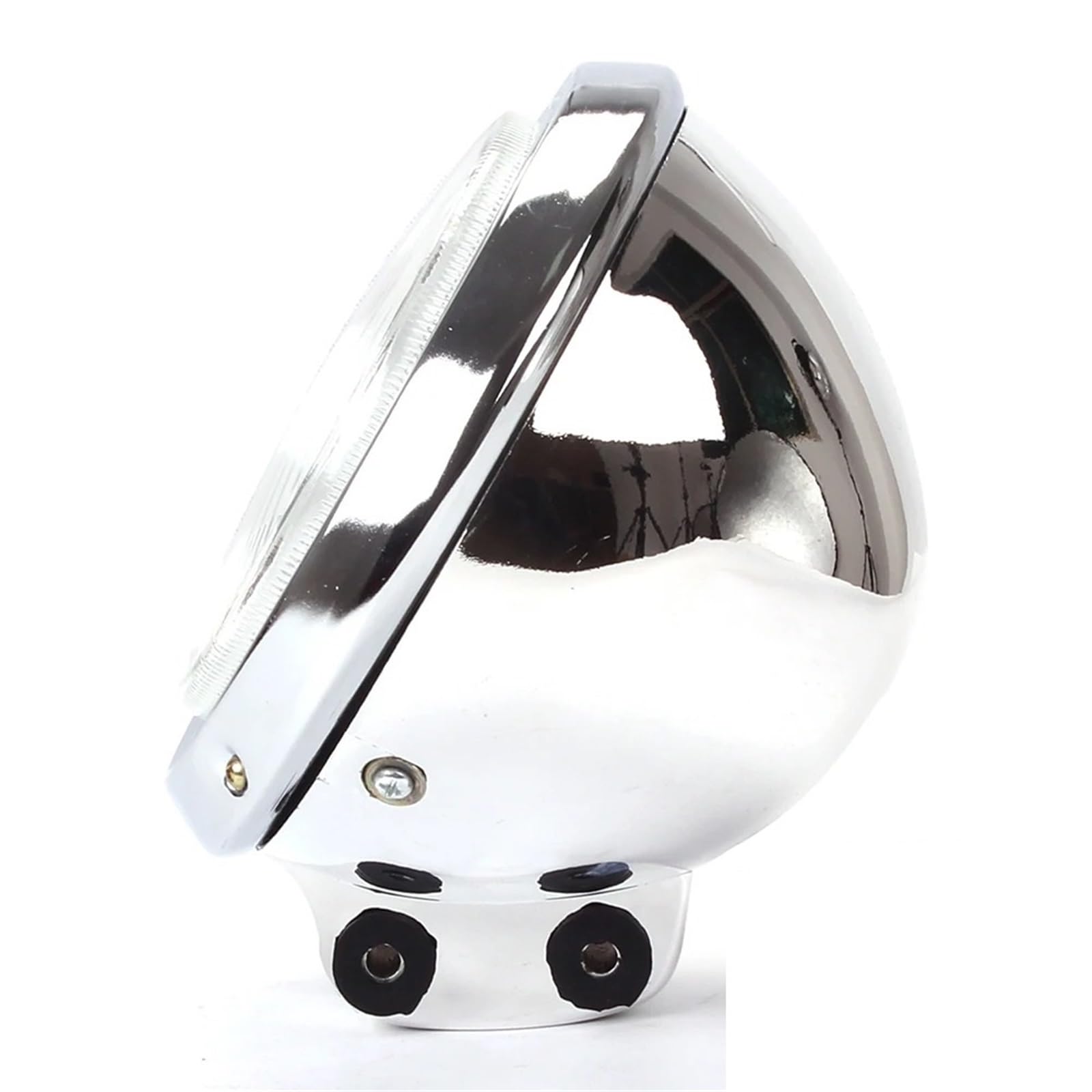 Faro Anteriore Cromato Per Steed VLX 400 Shadow 600 Magna 250 Luci Anteriori Moto