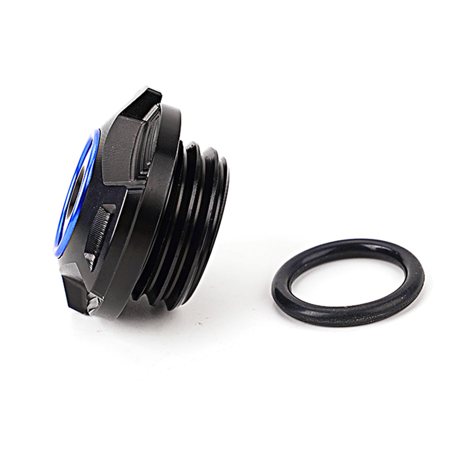 Apto para MT 07 MT07 MT-07 FZ07 2014-2024 2025 2026 Accesorios de aluminio motocicleta Cubierta delantera trasera del depósito de líquido de frenos Tapa de llenado de aceite del motor
