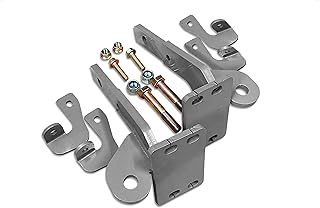 Bumper Deer Moose Brush Guard Brackets Mounting Hardware Set compatible with EX-Guard Compatible with Kenworth T680 2012-2021, T660 2007+, T440, T700 2010+ Compatible with Peterbilt 579 2013-2021, 386