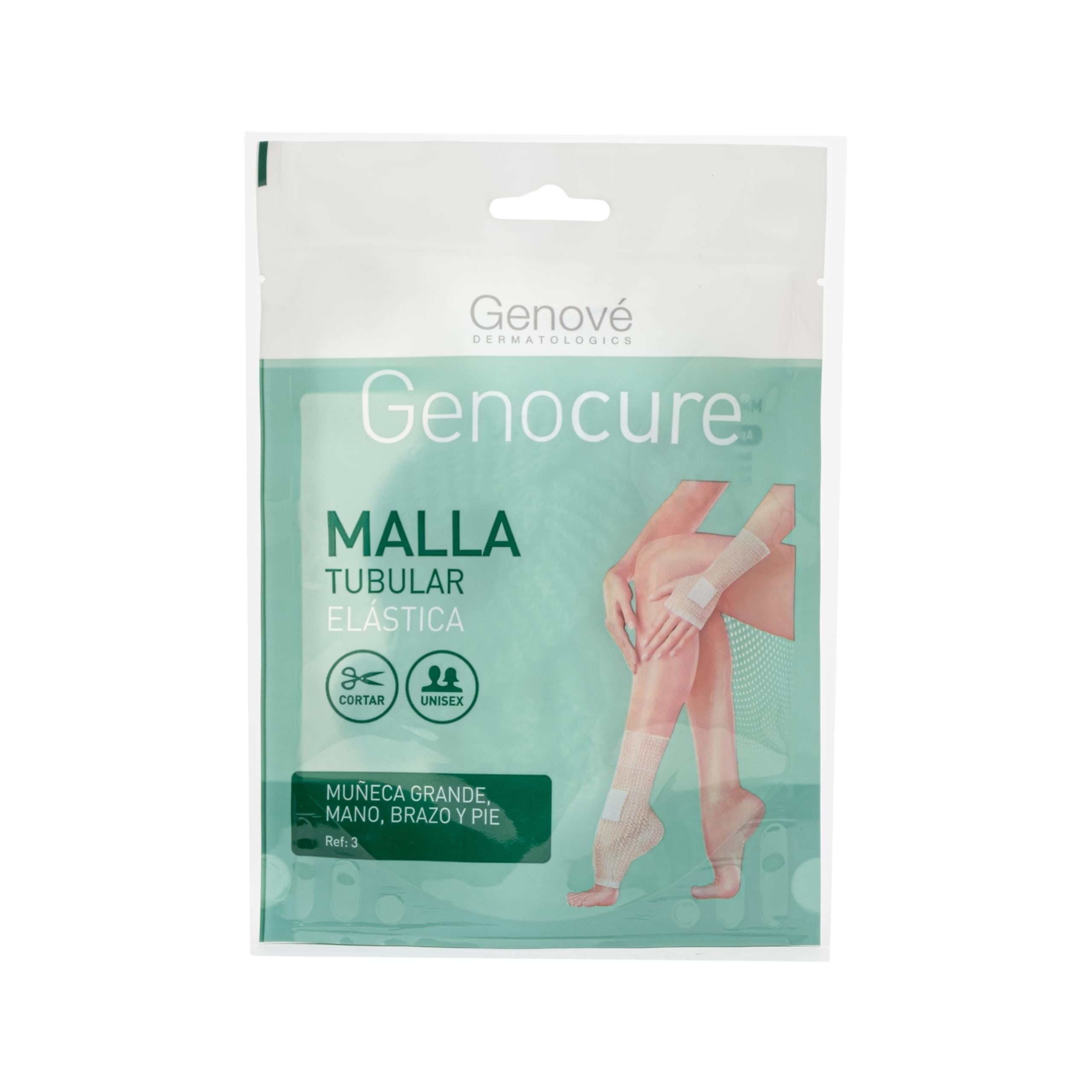 Venda Tubular Malla Genové una malla cómoda para fijar apósitos